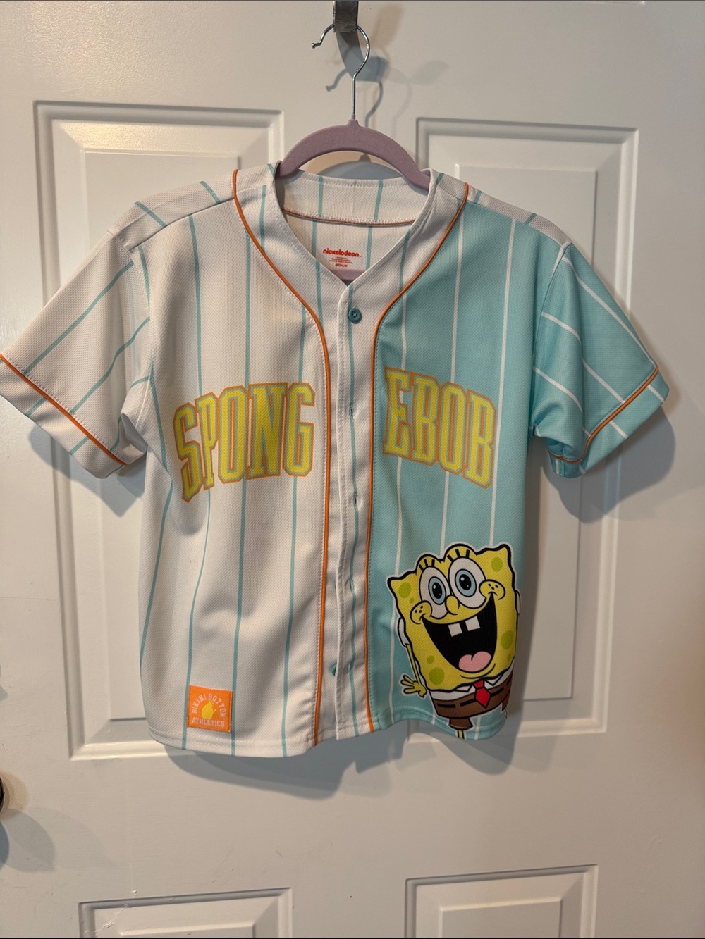 Nickelodeon SpongeBob Kids Baseball Jersey - Bikini Bottom Athletics
